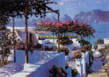 Mediterranean 10 Beach Oil Paintings